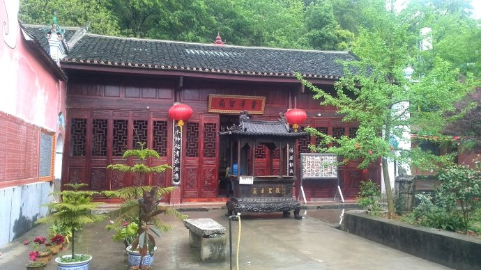 南岳明心寺实景照片