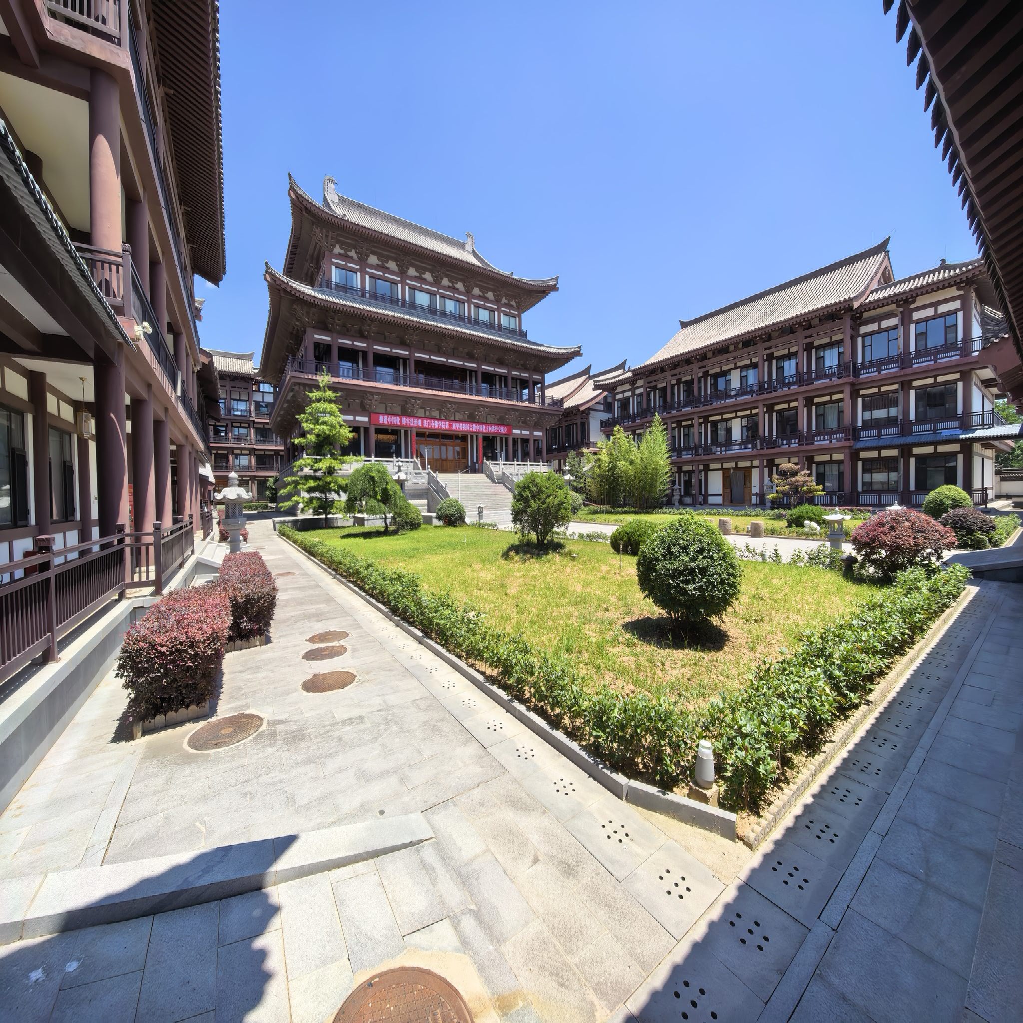 华严寺实景照片