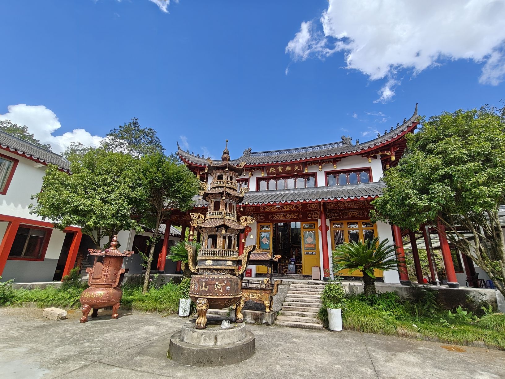 河山寺实景照片