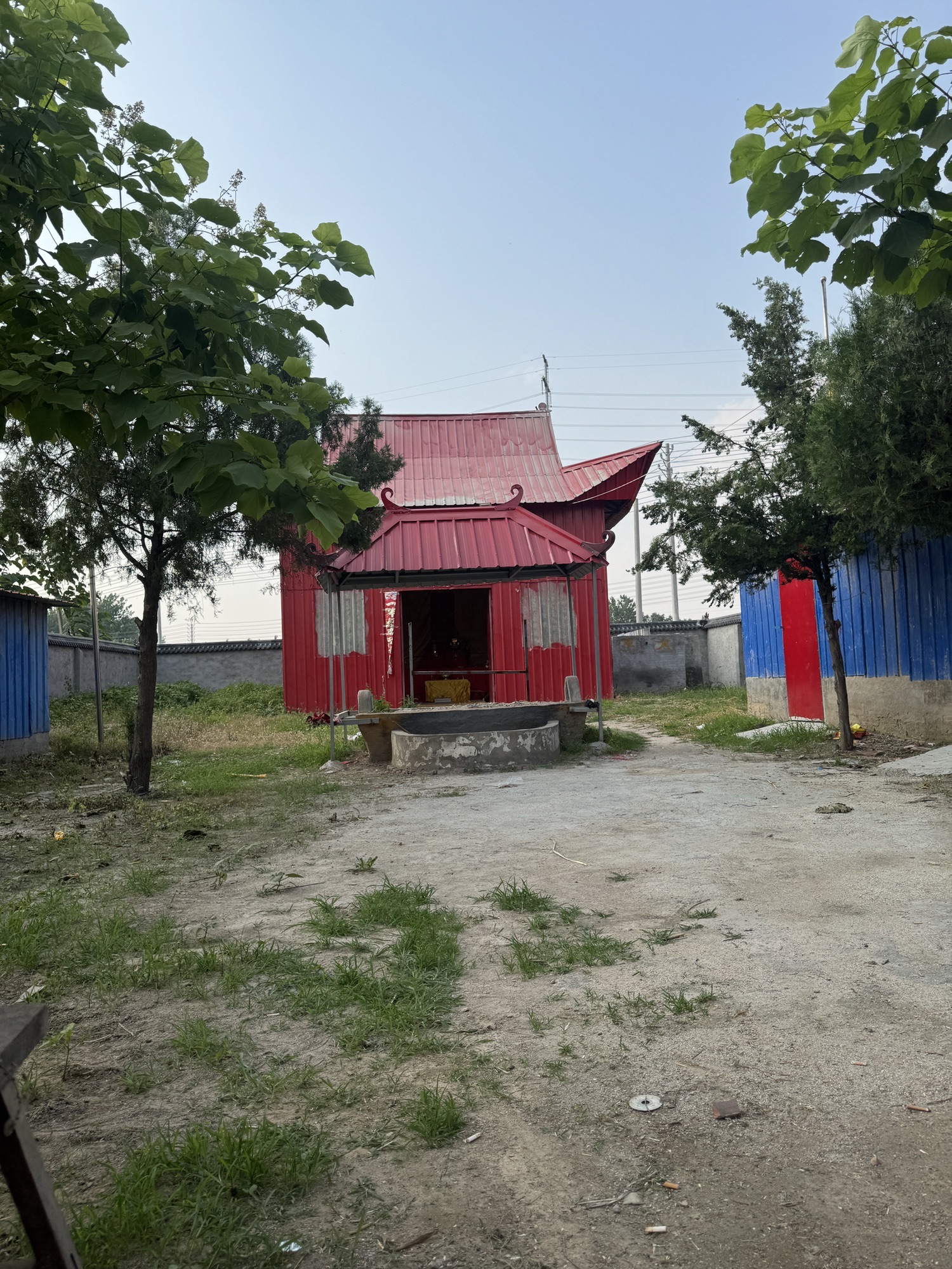 王马寺庙实景照片
