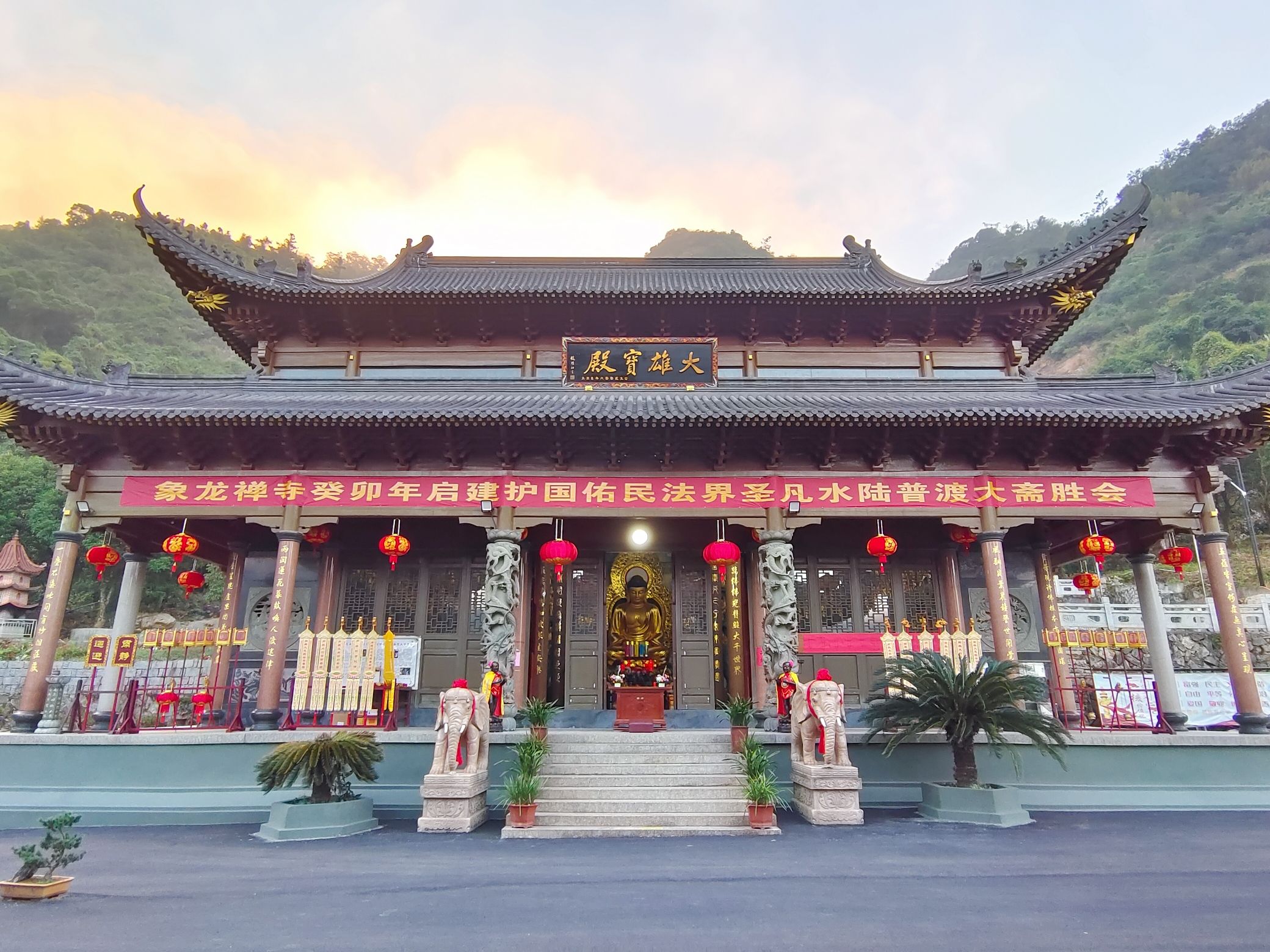 连江琯头象龙寺实景照片
