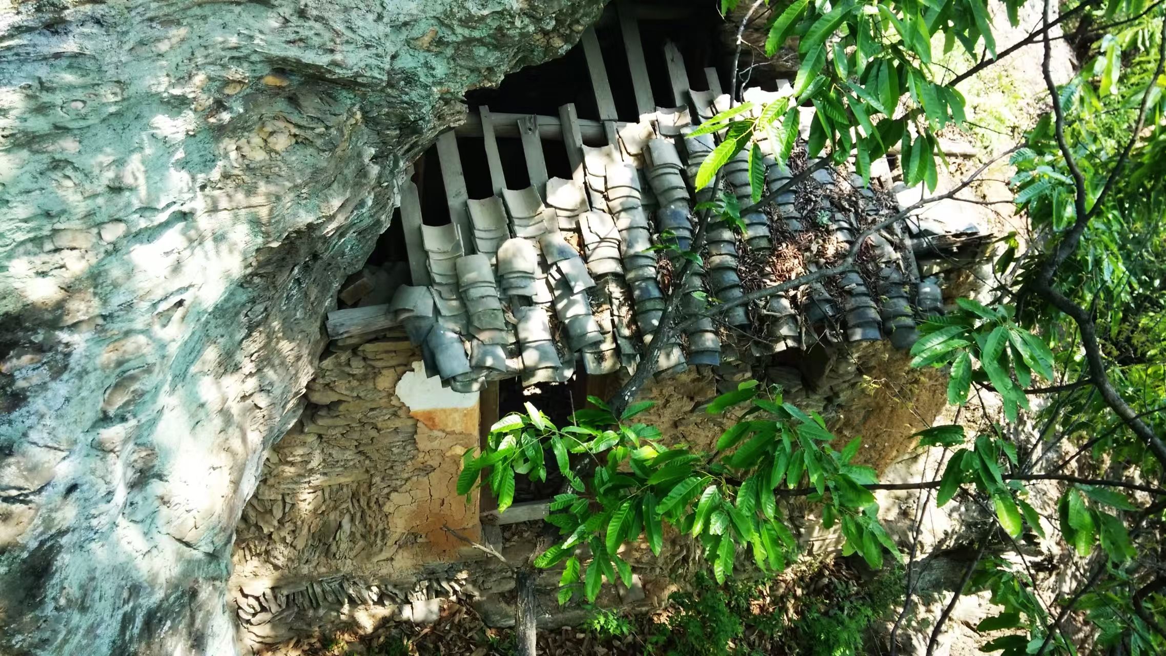 岚伽山火神庙实景照片