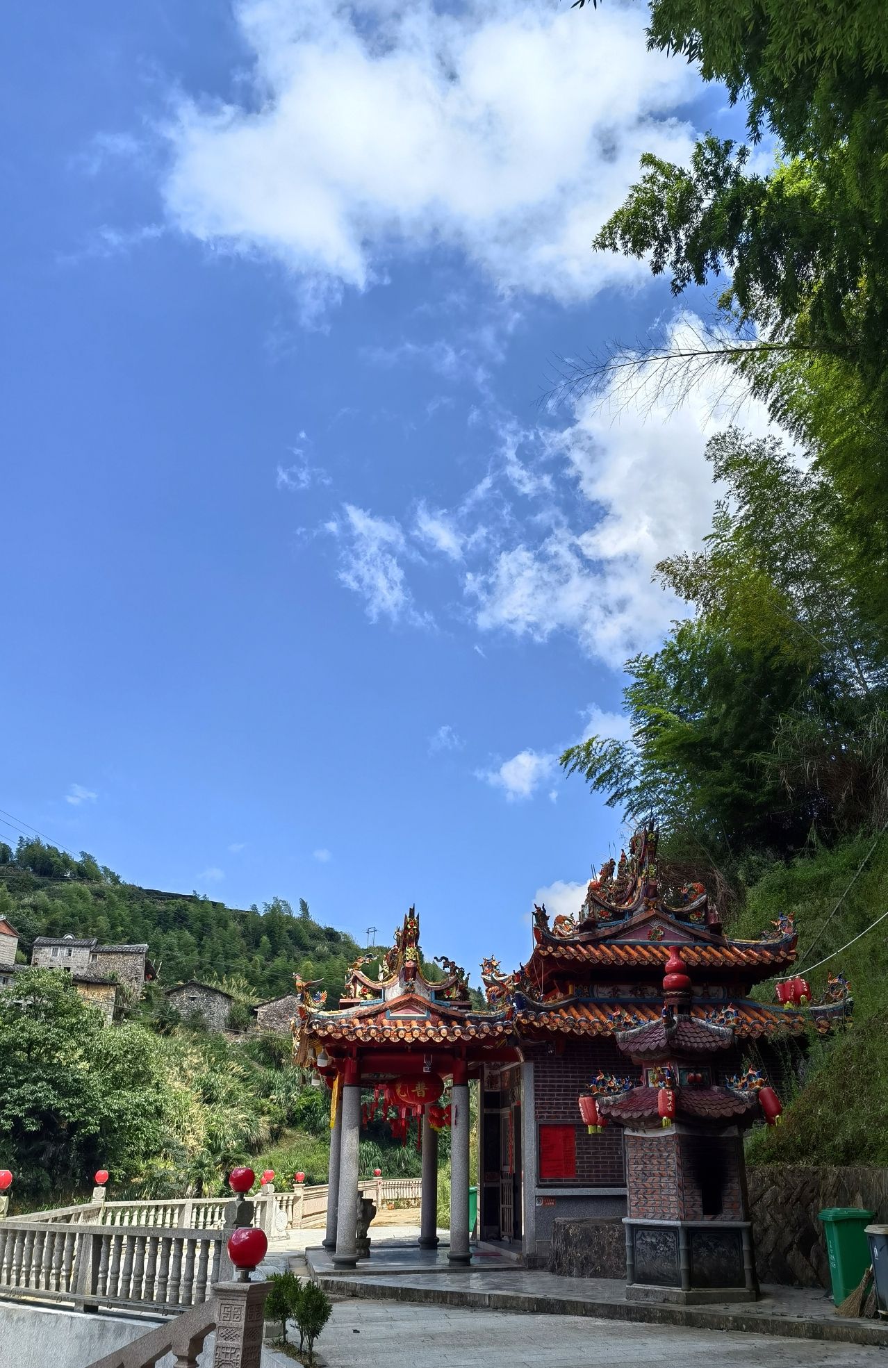 大坪乾福宫实景照片