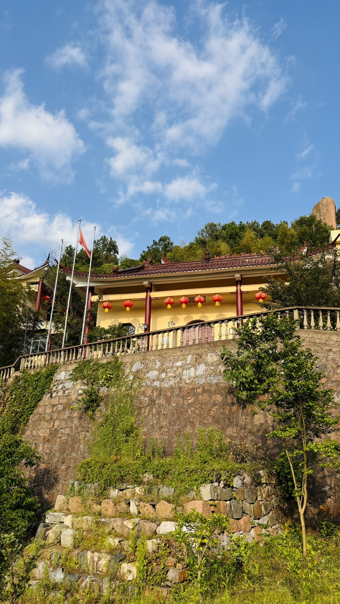 枞阳县天峰寺实景照片