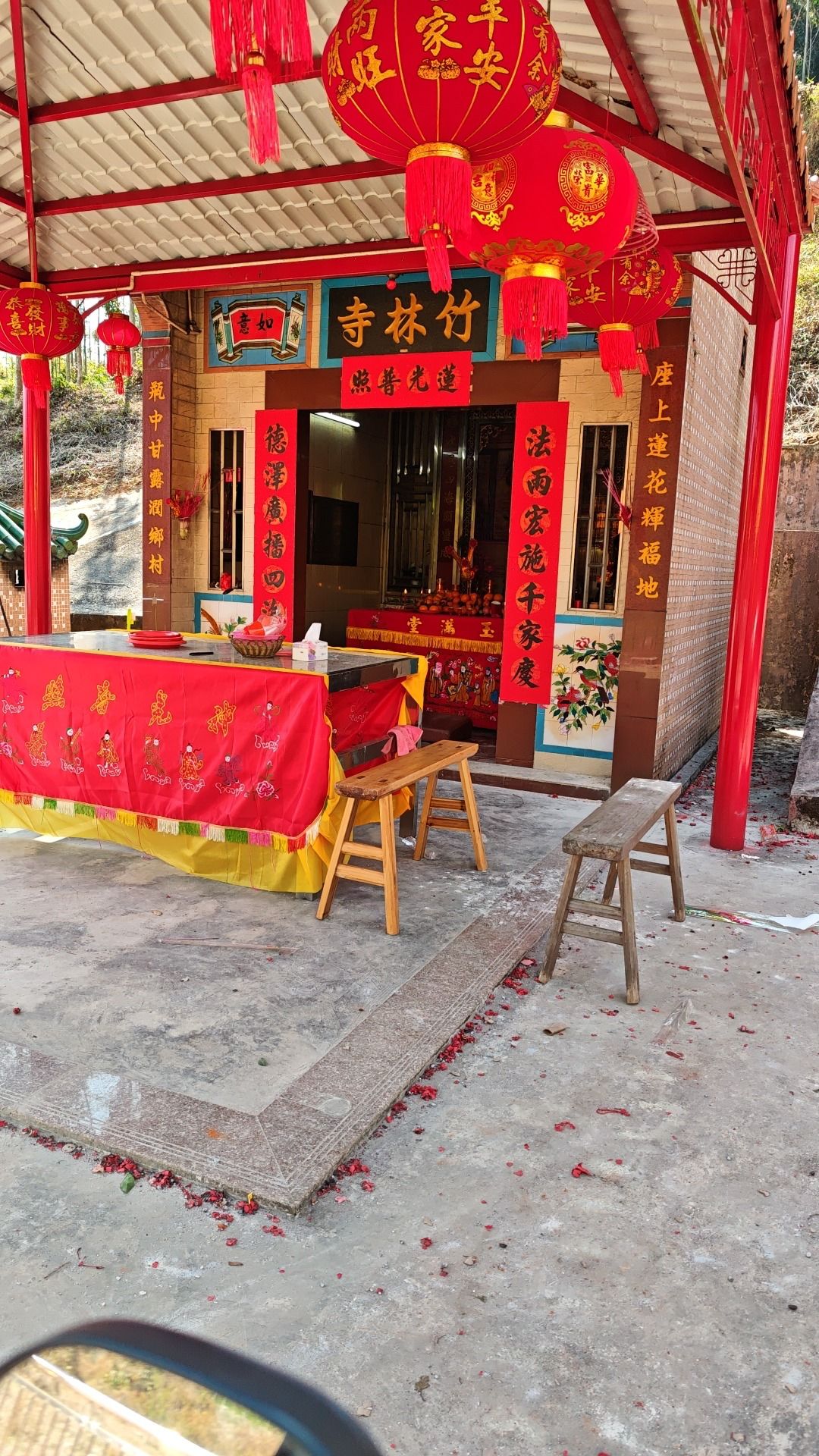 竹林寺实景照片