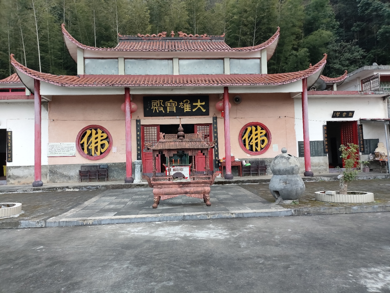 清流清福寺实景照片
