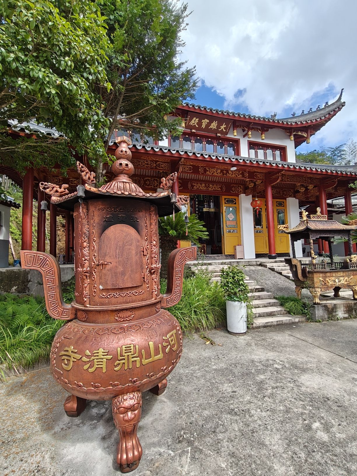 鼎清寺实景照片