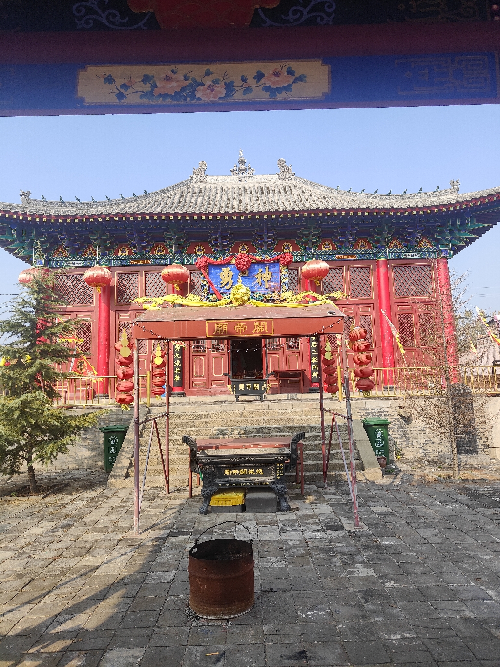 赵城关帝庙实景照片