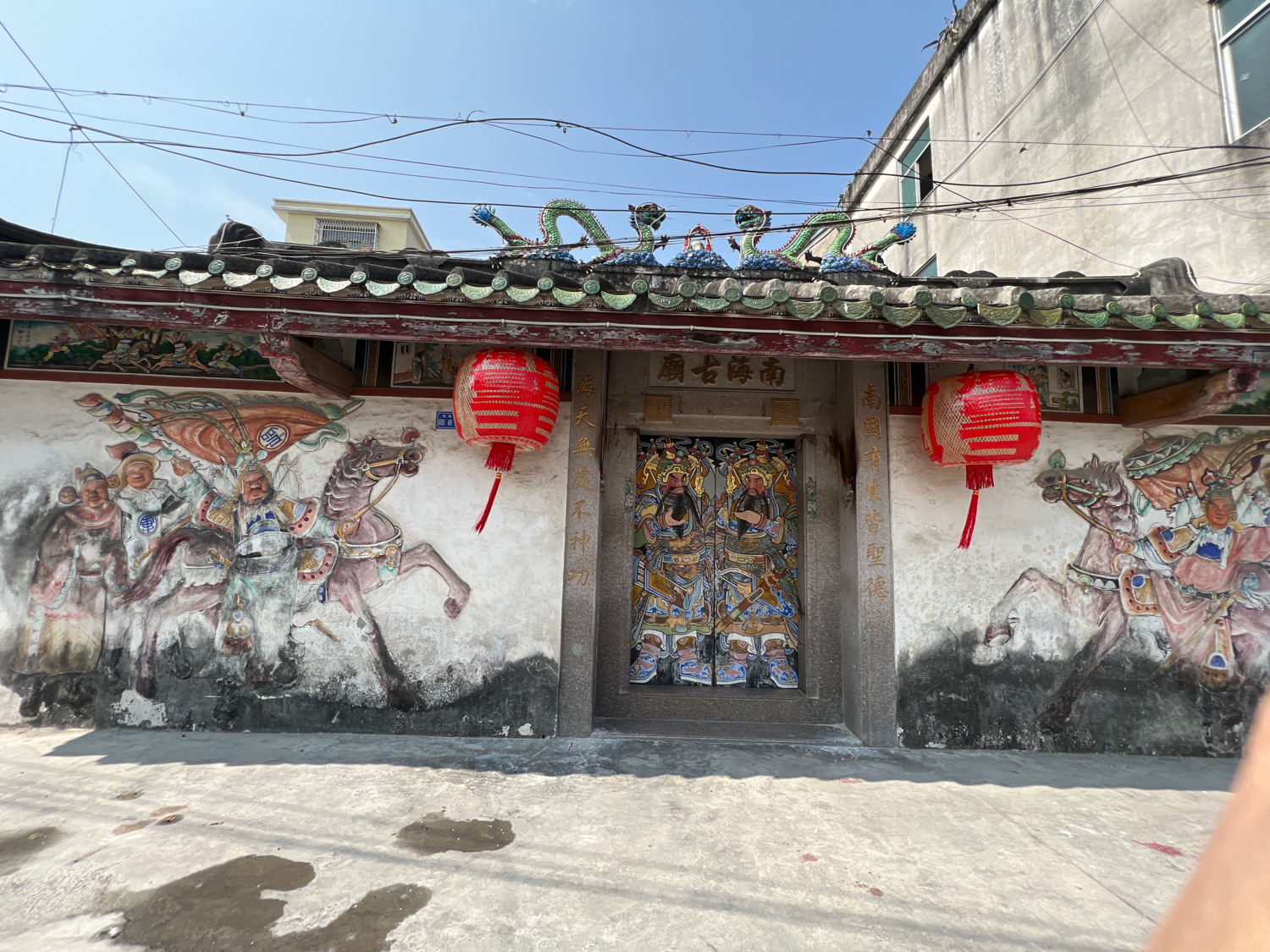 南海古庙实景照片