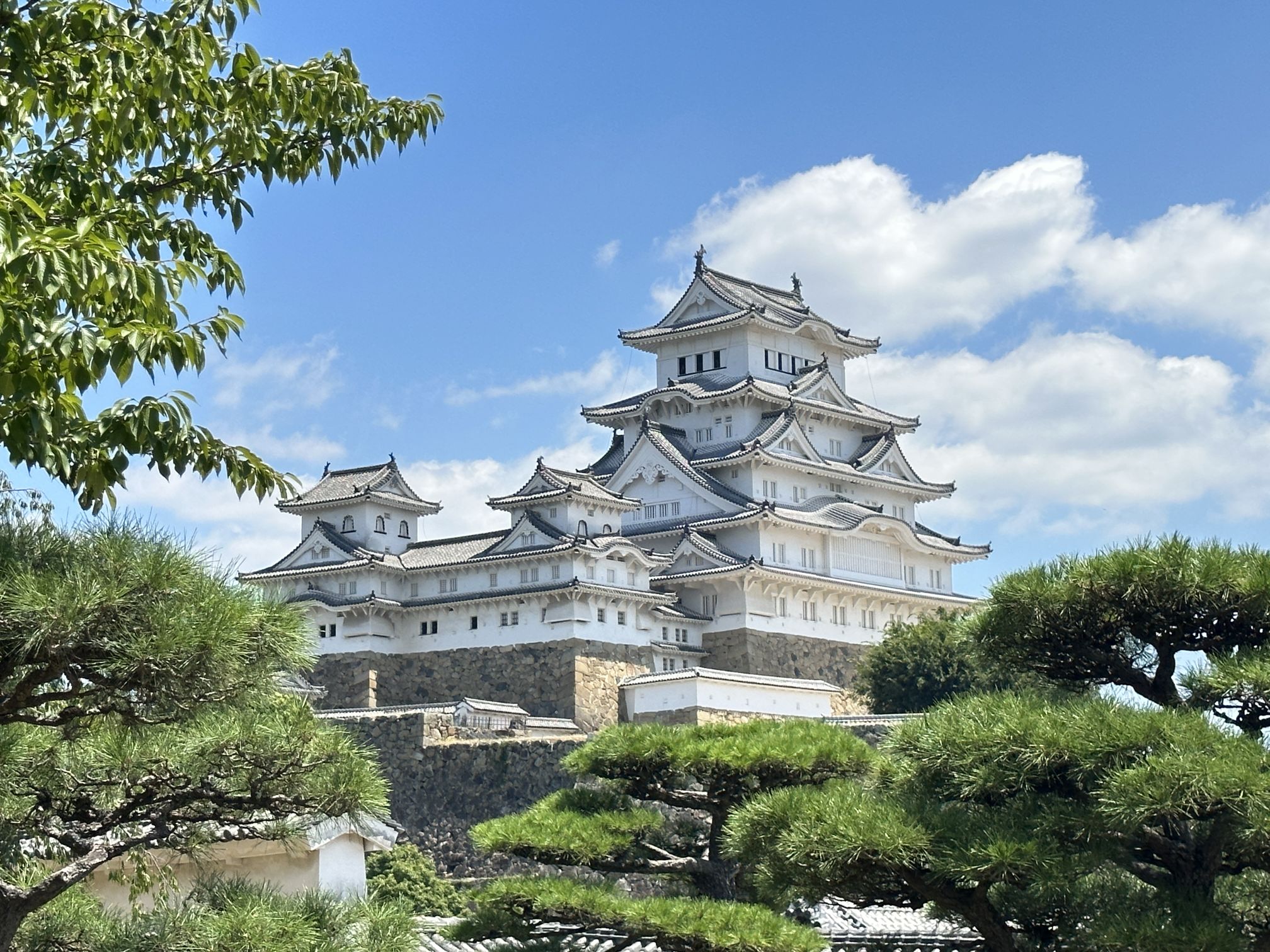 日本法隆寺实景照片