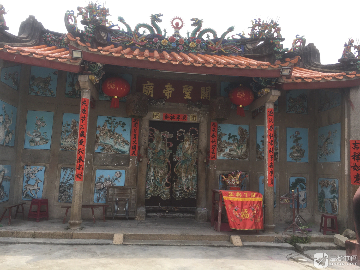 大城所关圣帝庙实景照片