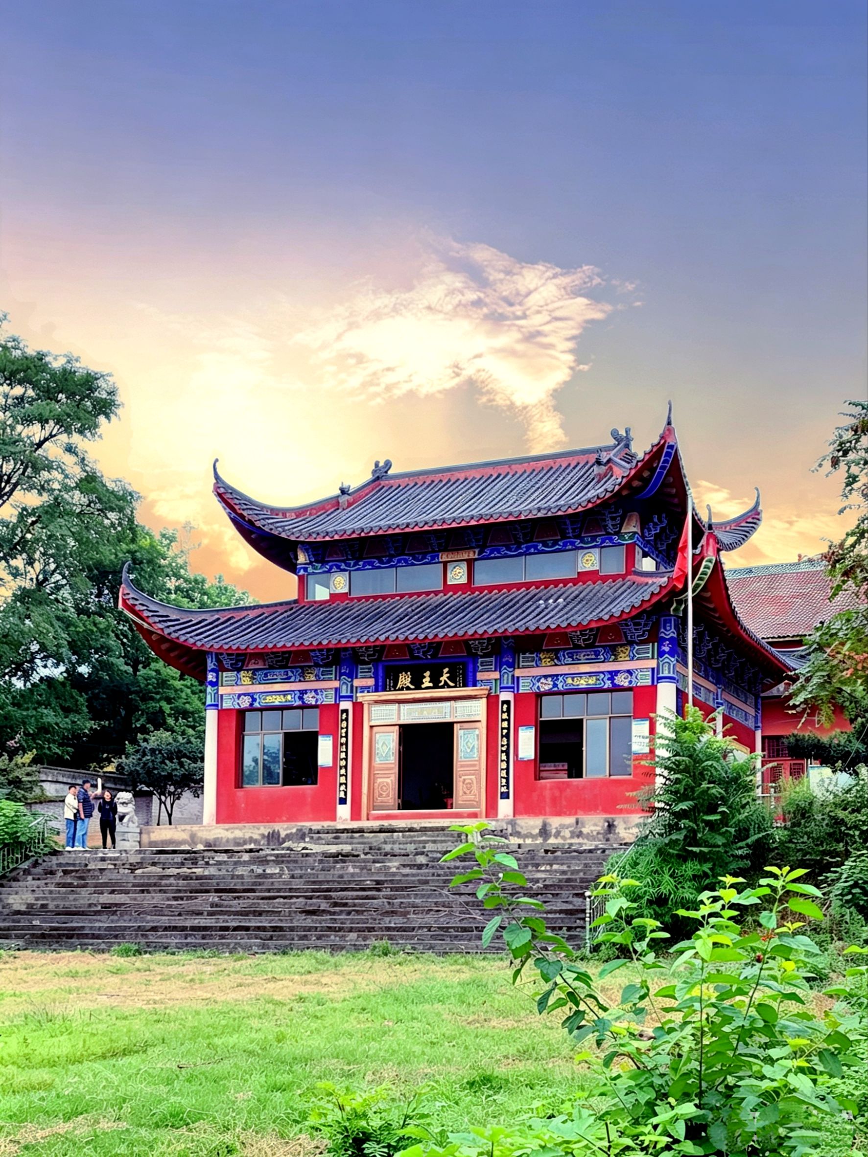 松滋杨林市云台山寺实景照片