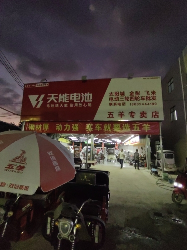五羊专卖电动三轮四轮批发广场