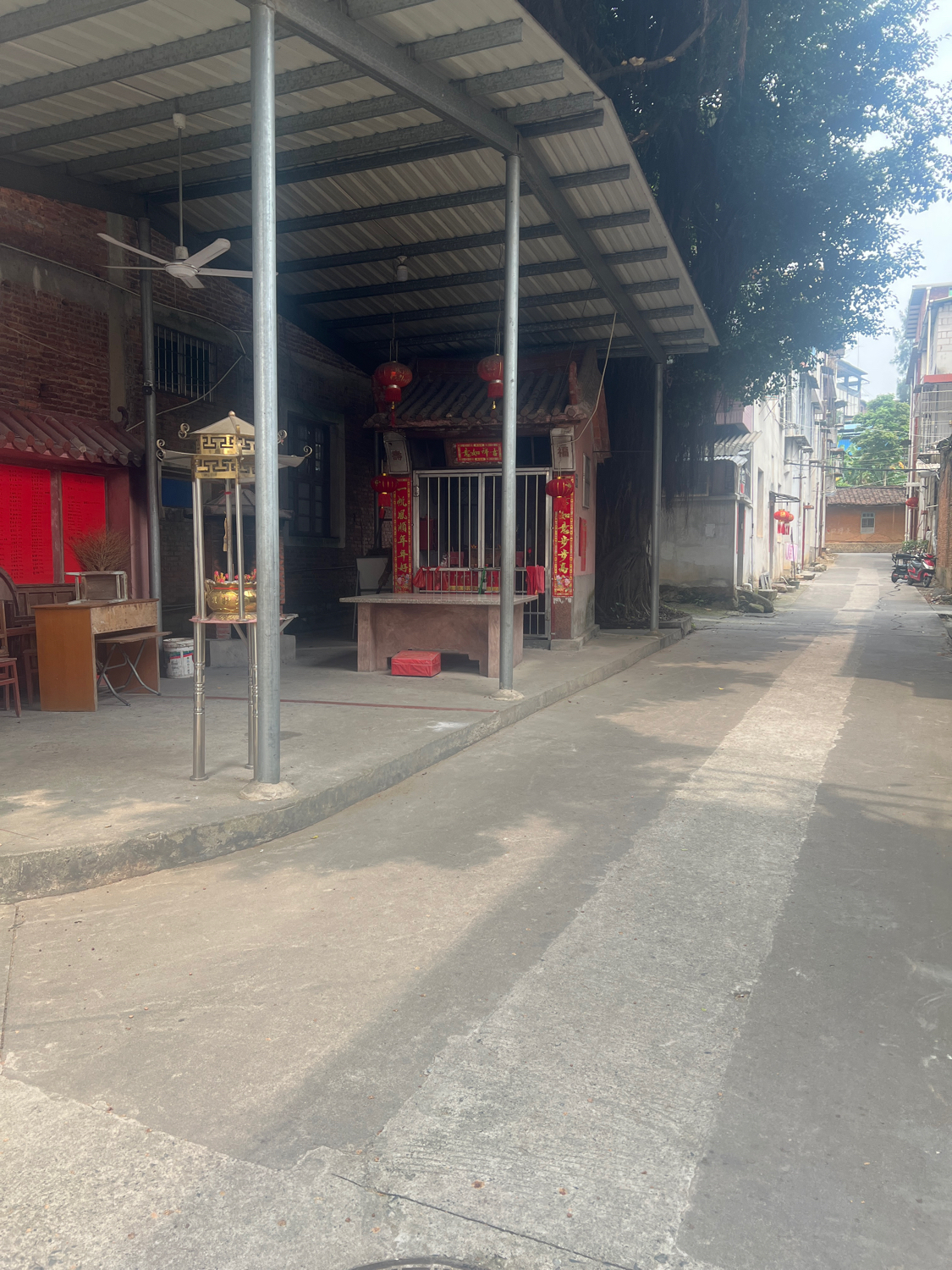 溪边村帆寮土地庙实景照片