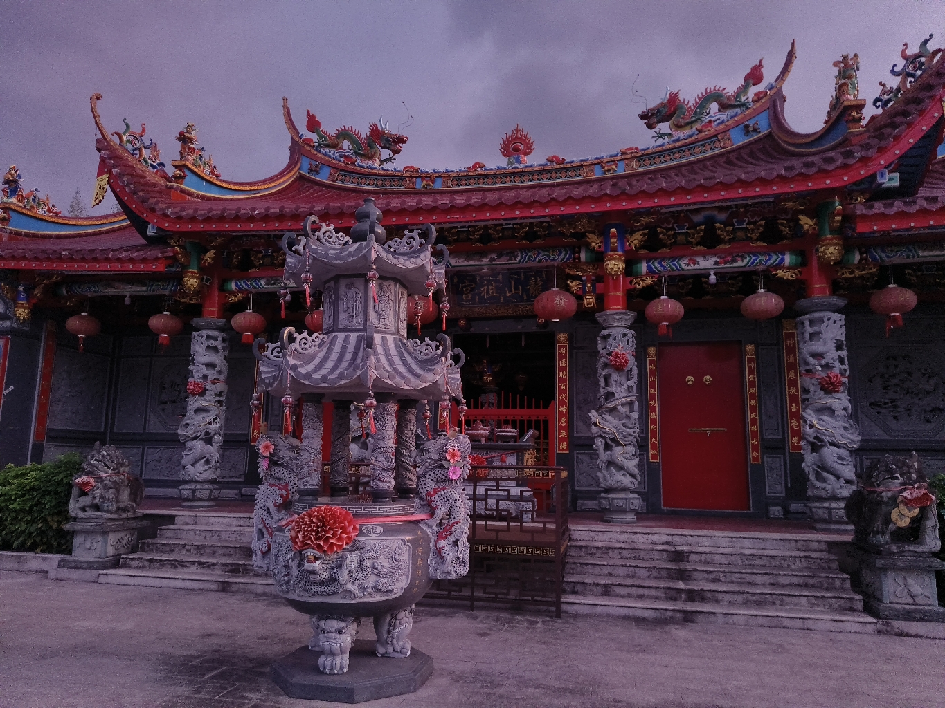 黄龙村龙山祖宫实景照片