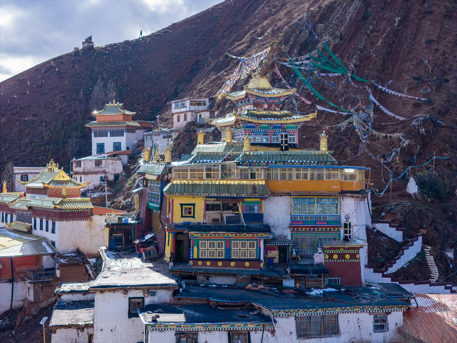 丁青寺实景照片