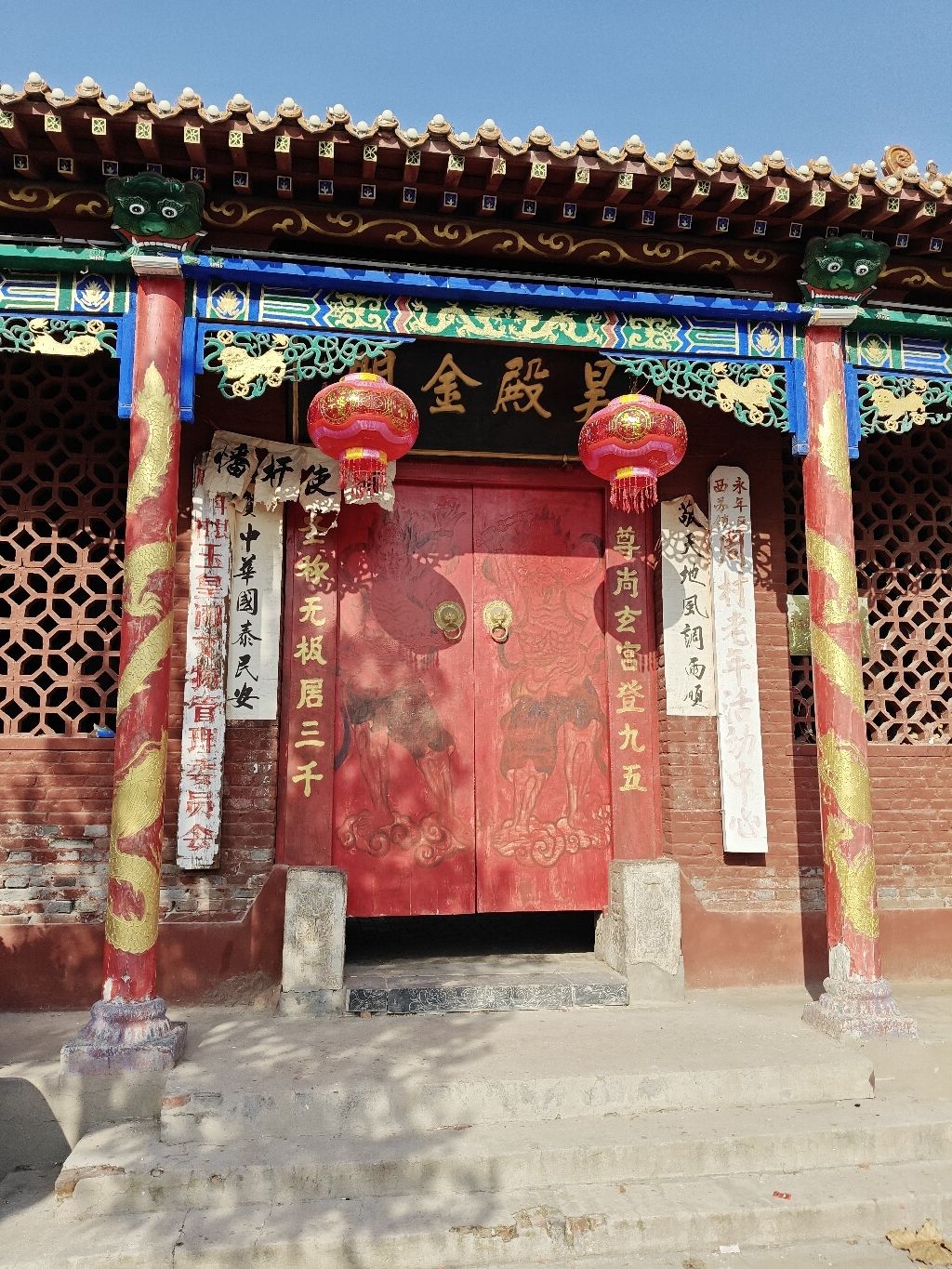 周村西街玉皇阁实景照片
