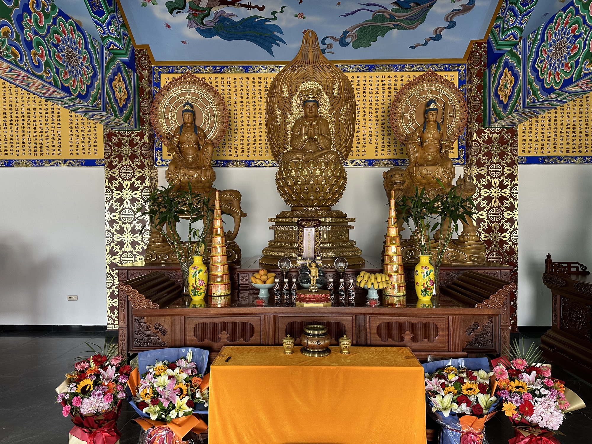 四平伽蓝寺实景照片