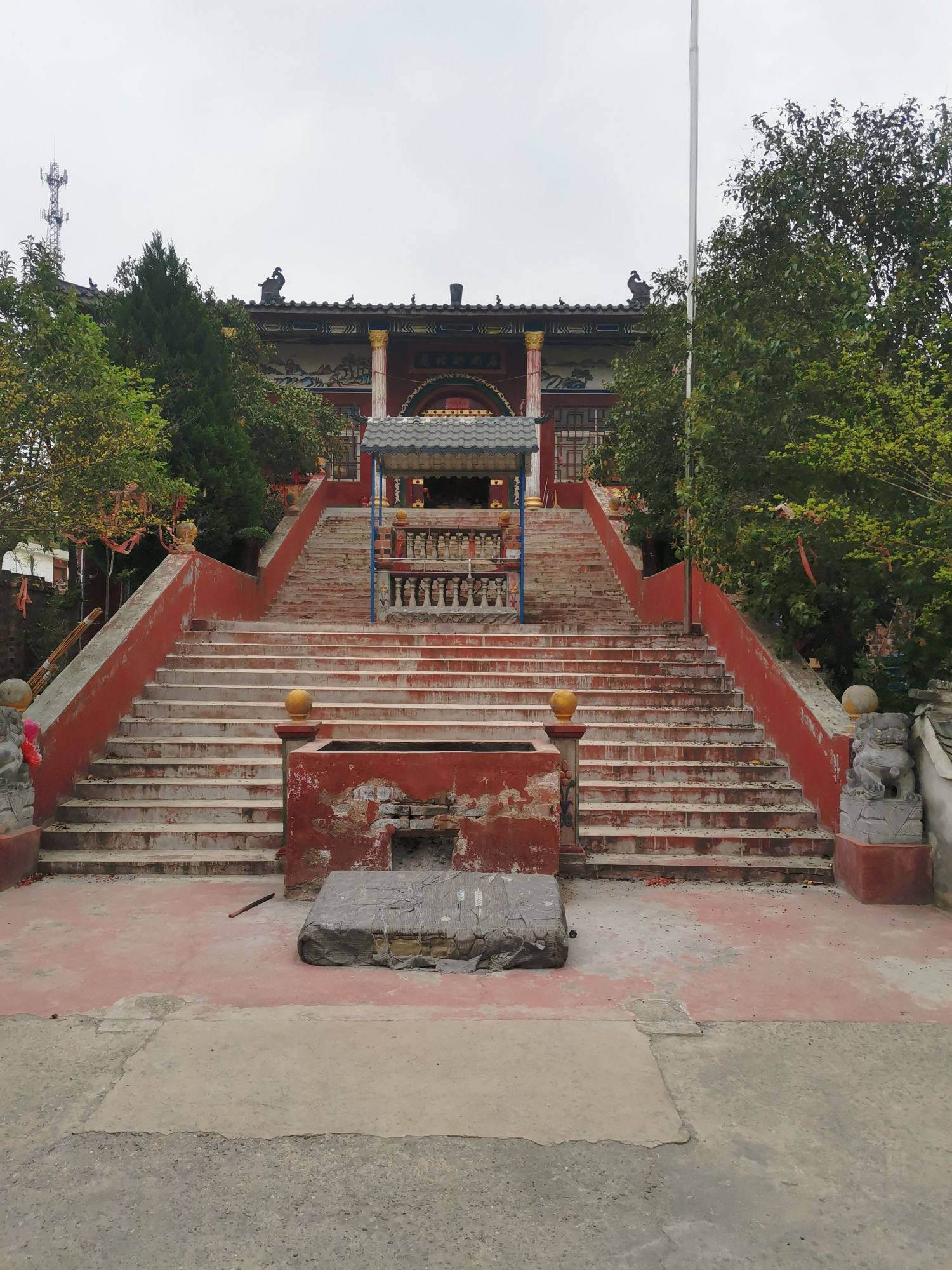 花姑奶奶庙实景照片