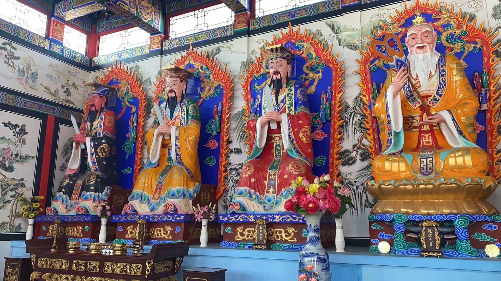 九门台庙实景照片