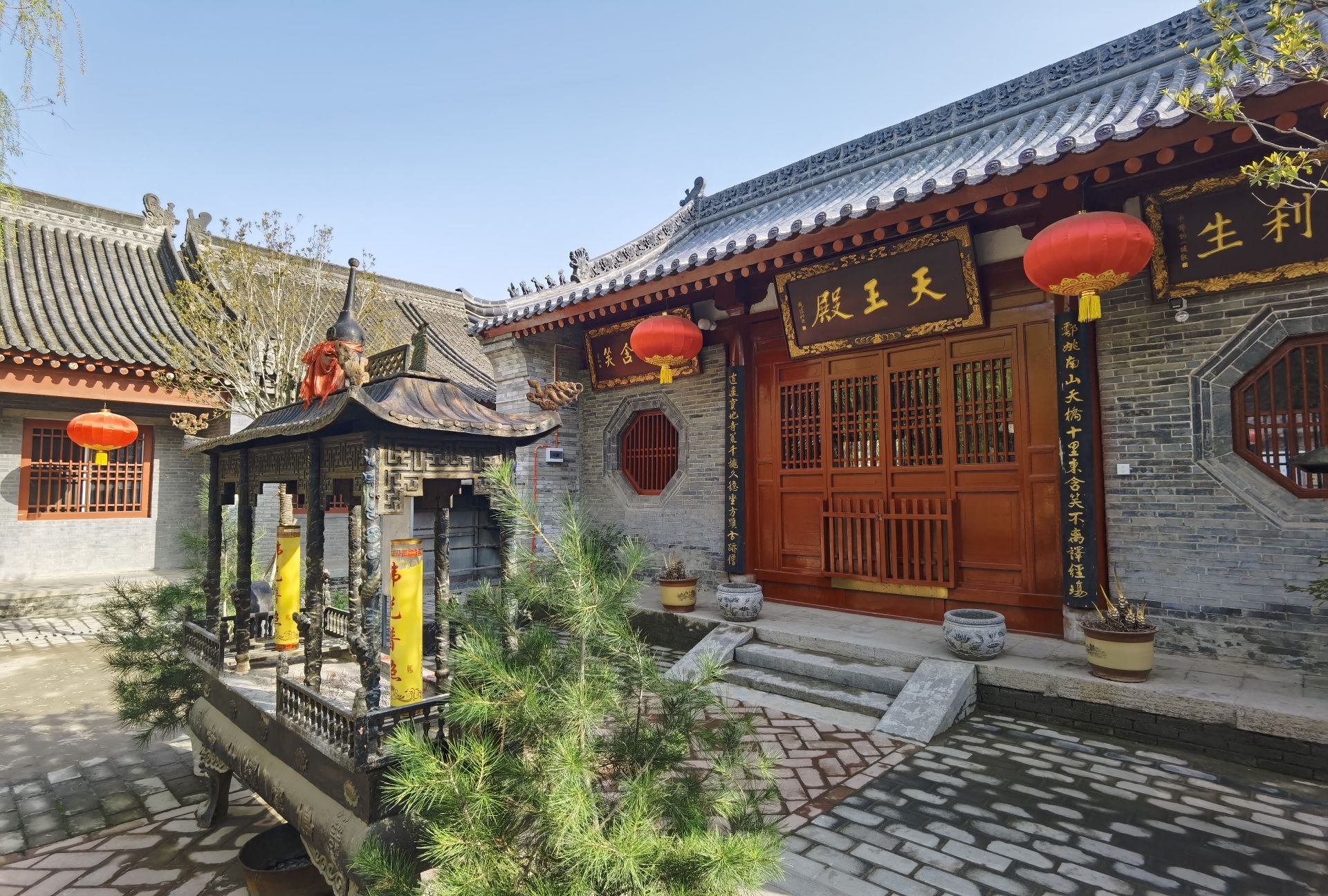 鸠摩罗什寺实景照片