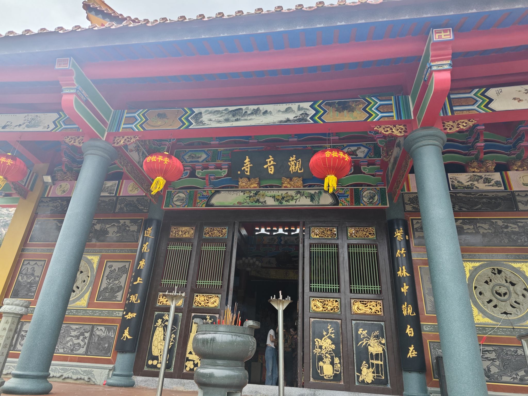 紫竹林观音寺实景照片