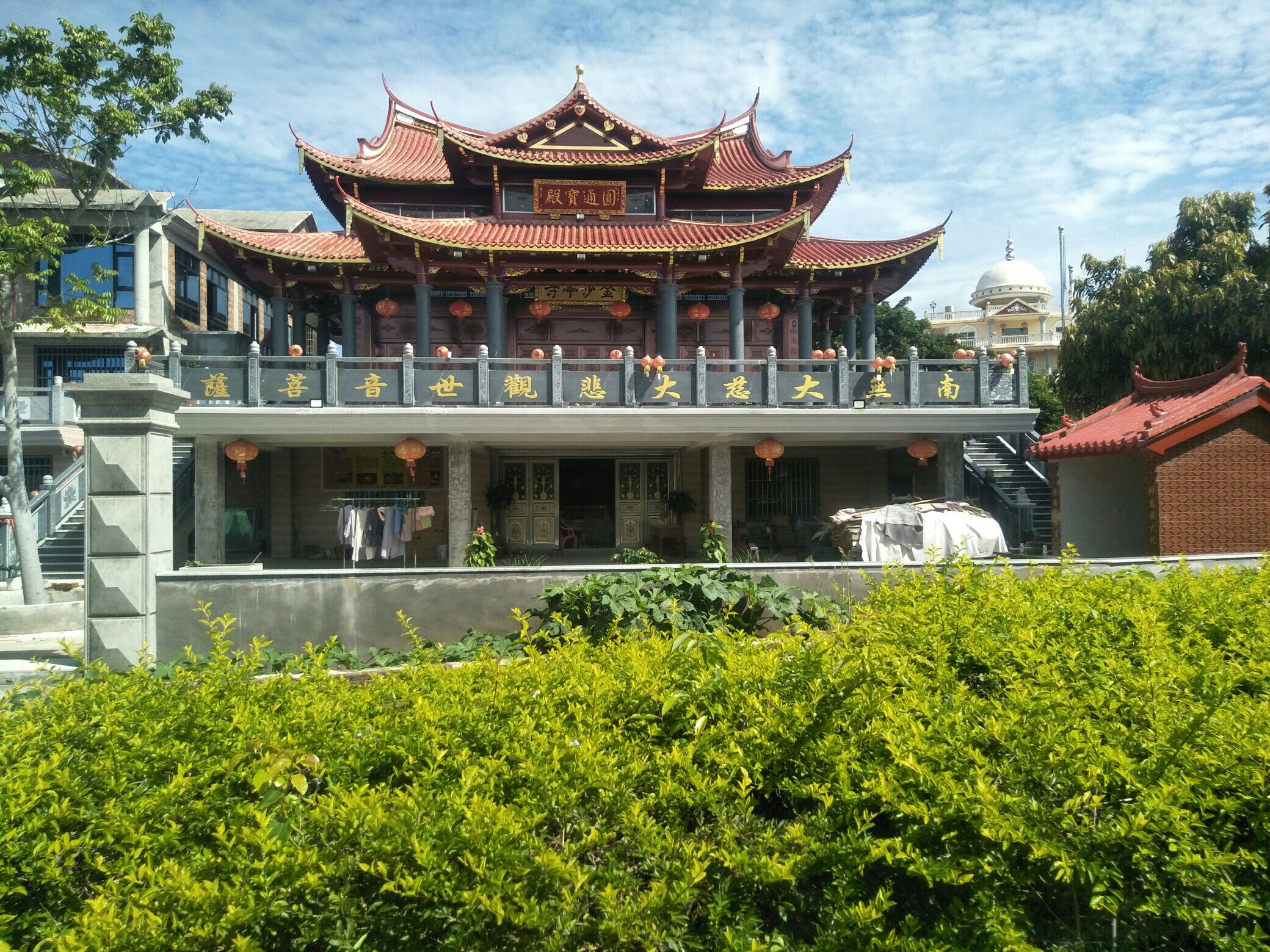 莆田金沙亭寺实景照片