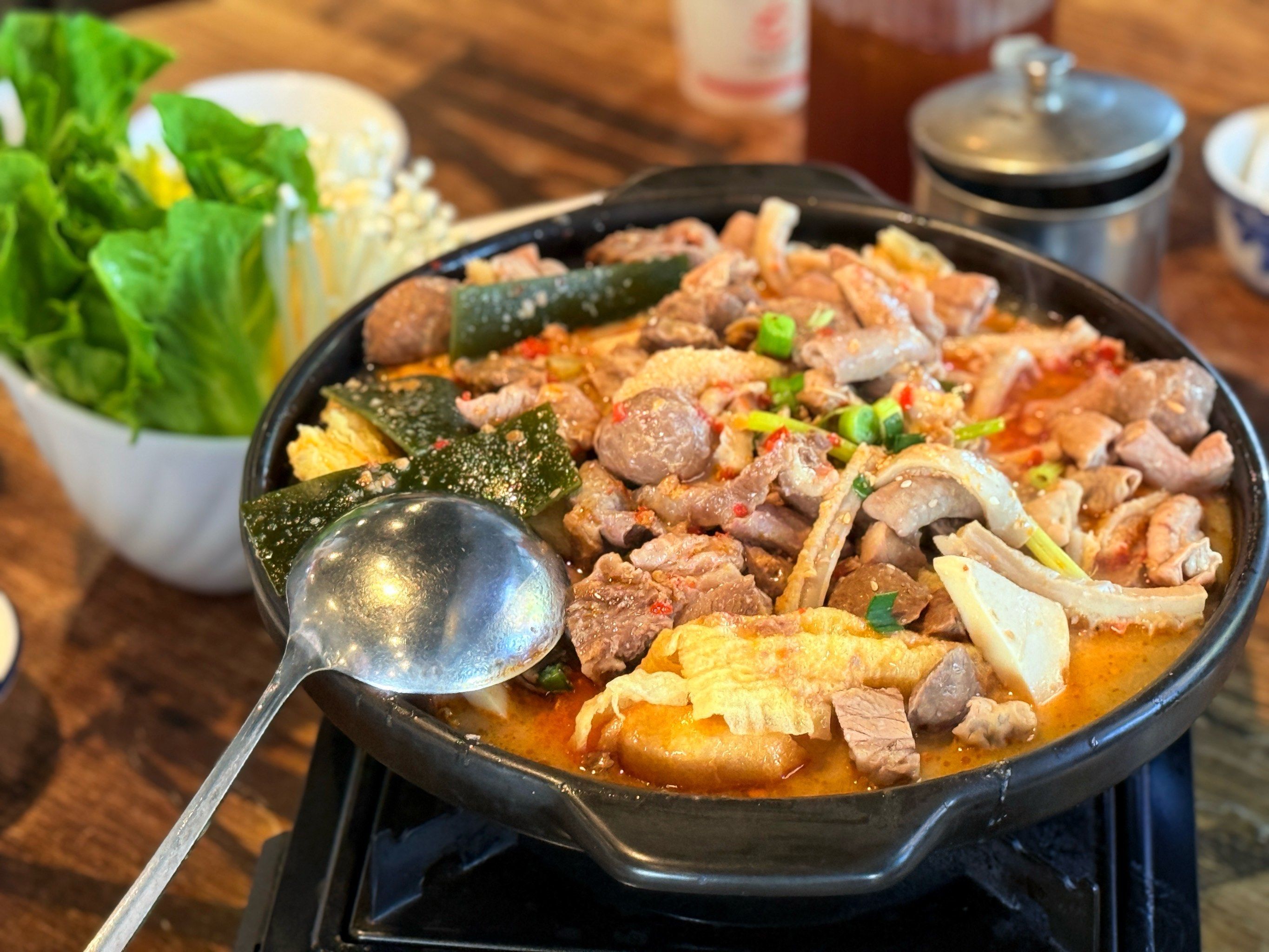 六味牛杂煲斋菜煲(吾悦店)
