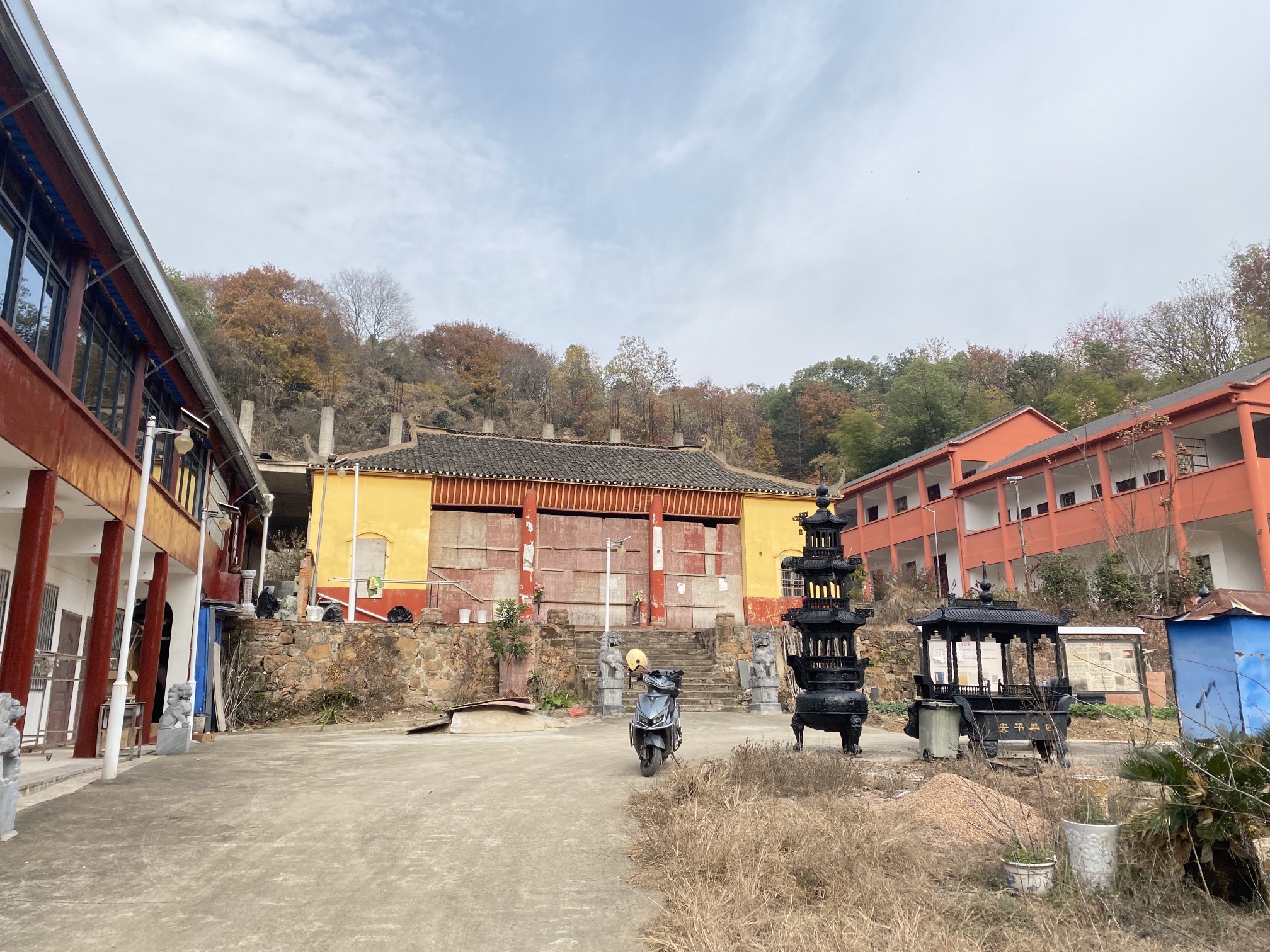 黄田古寺实景照片
