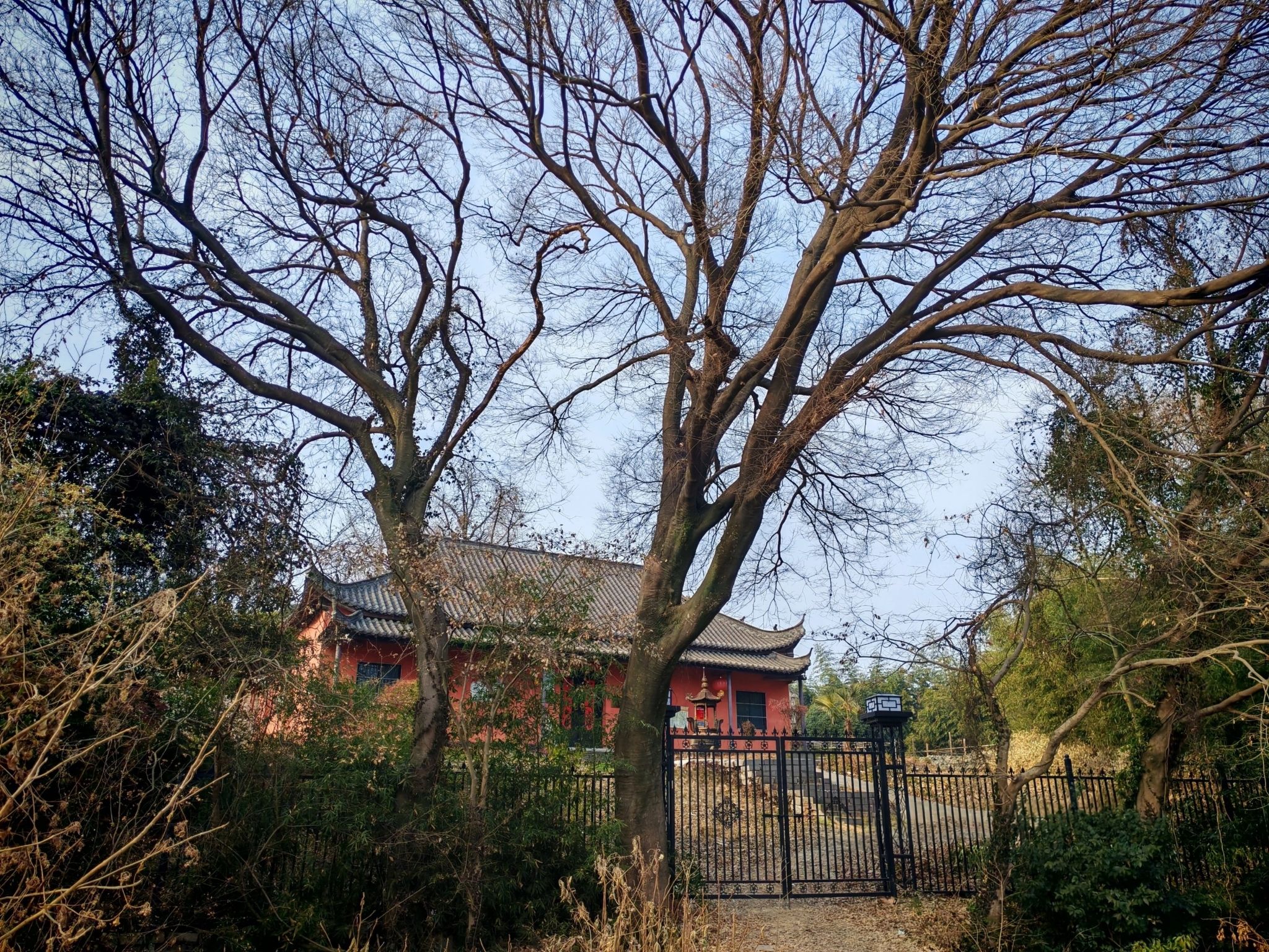 竺城寺实景照片