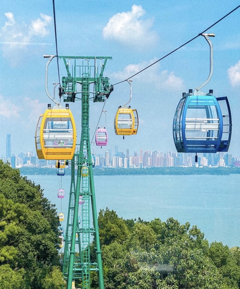 东湖磨山景区景点图片