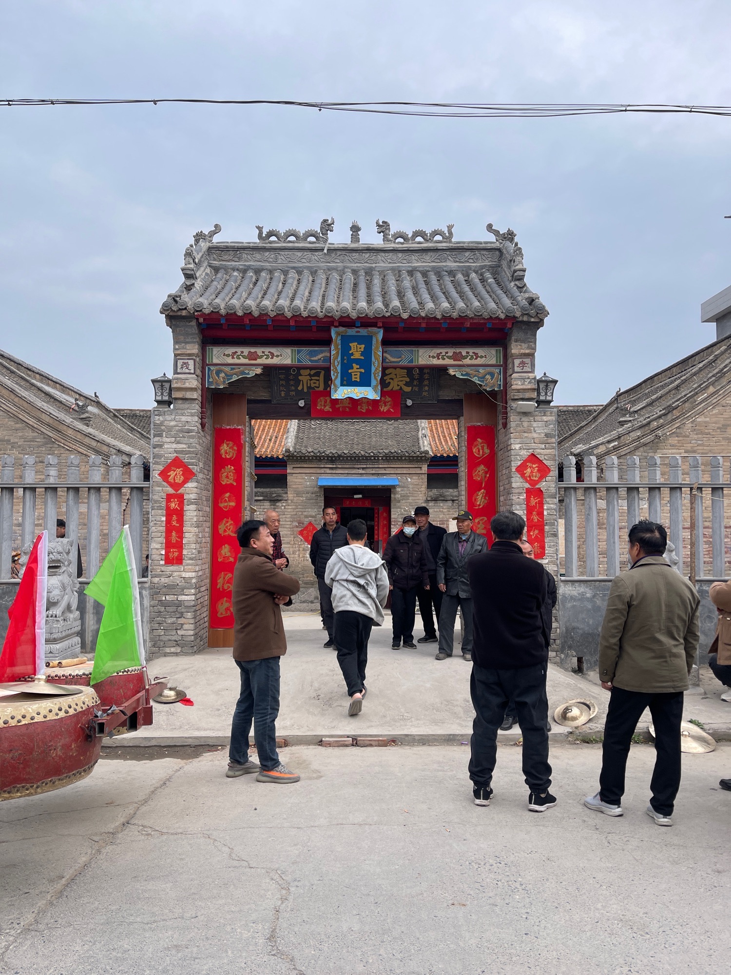 西河张氏宗祠实景照片