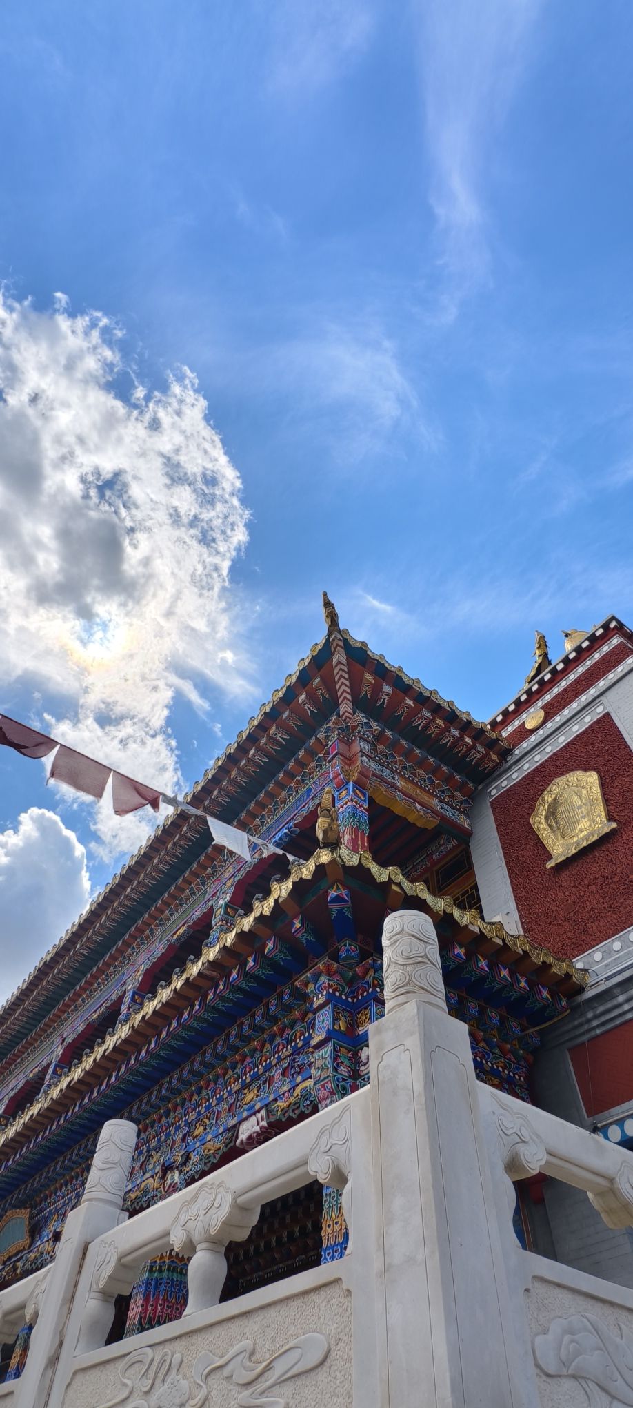 杭锦旗乌拉吉尔庙实景照片