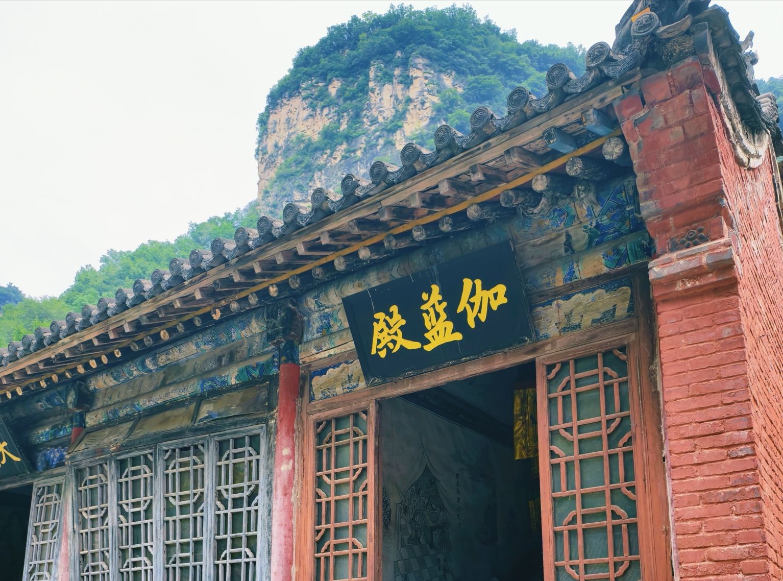 伽蓝殿实景照片