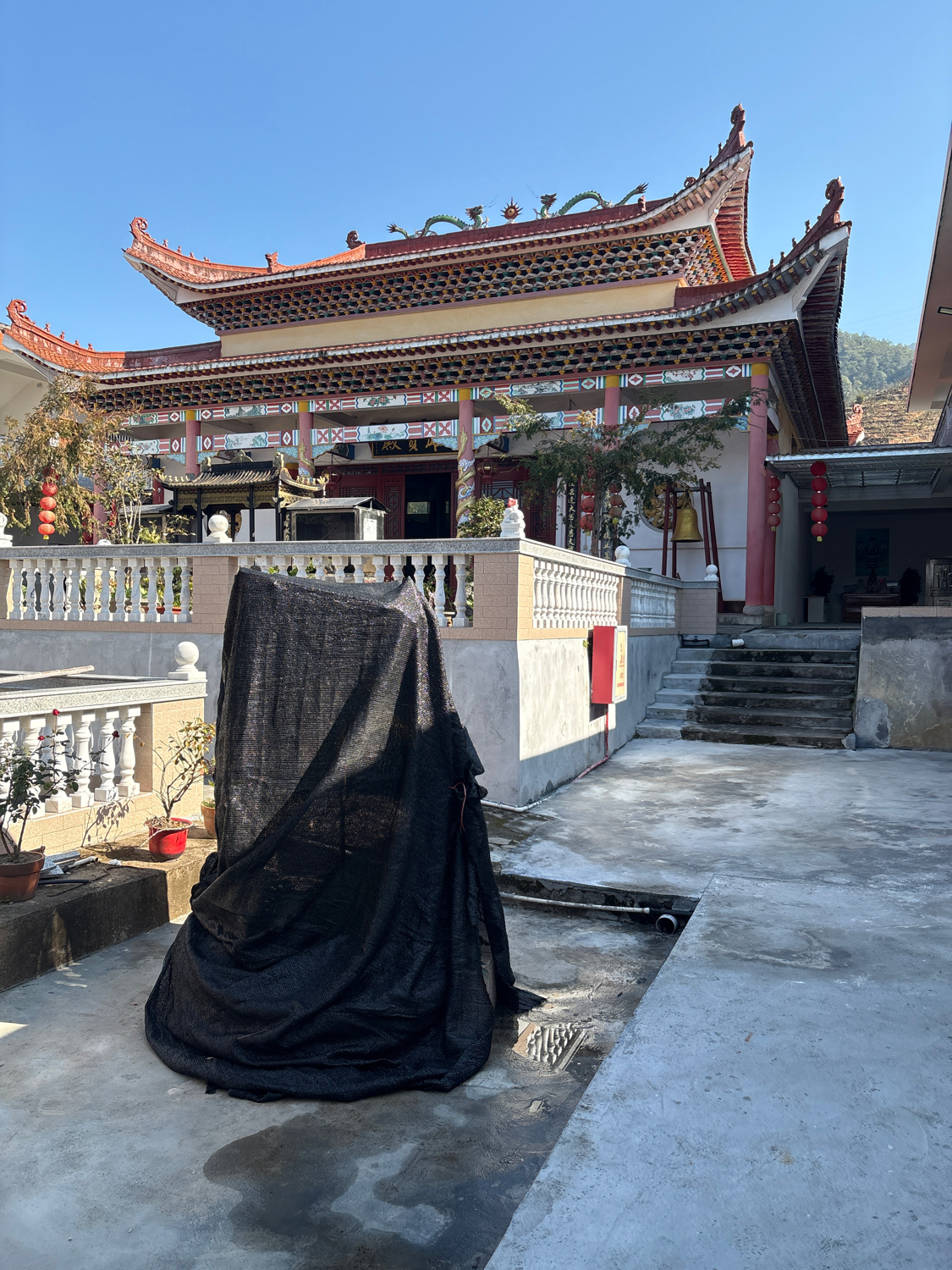 连城四堡雪峰寺实景照片