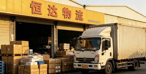 恒达物流园实景图