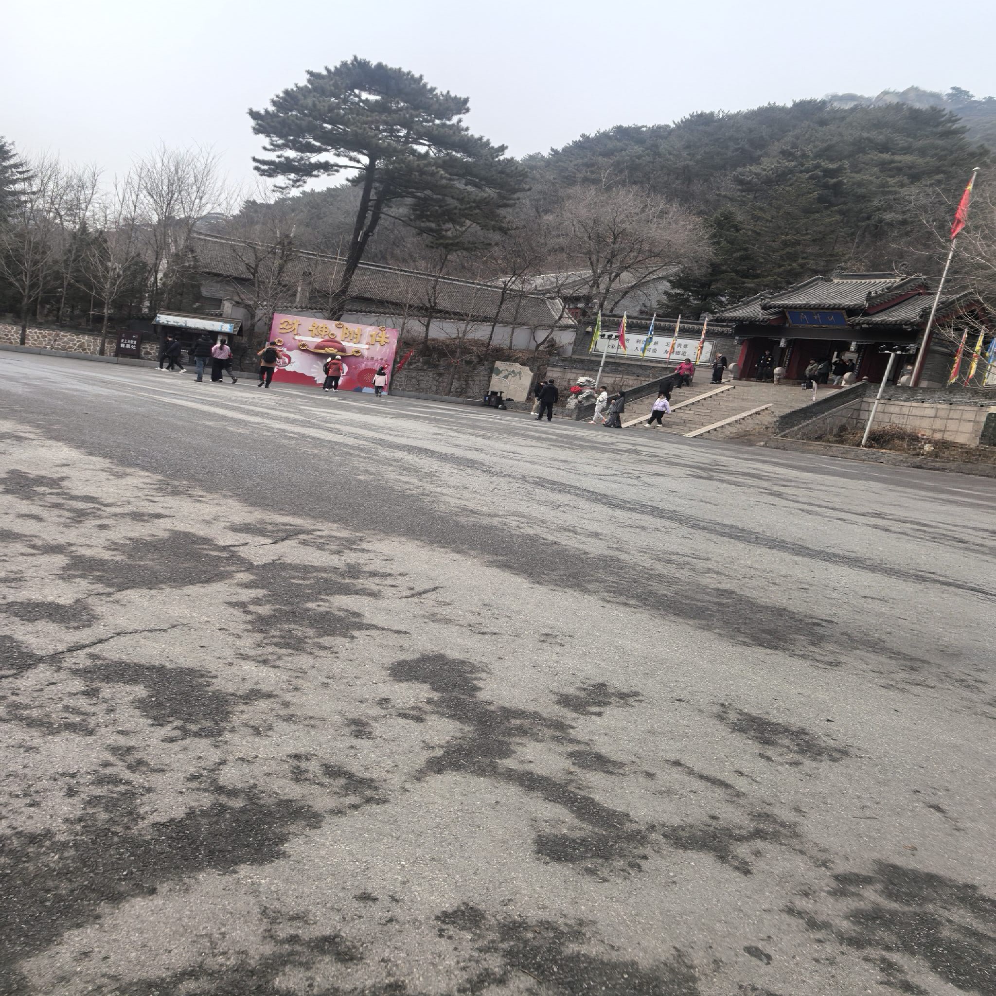 千山风景区-天上天广场