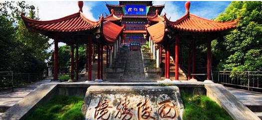 西陵峡大峡谷景区-嫘祖庙实景照片