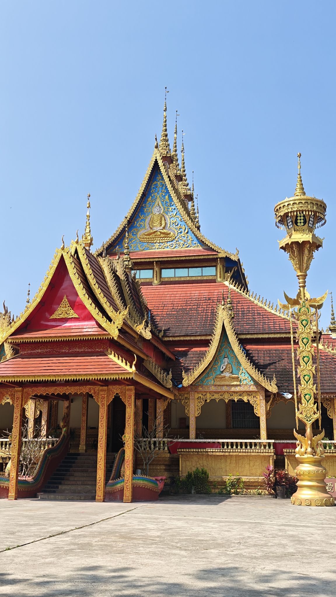 曼康湾佛寺实景照片