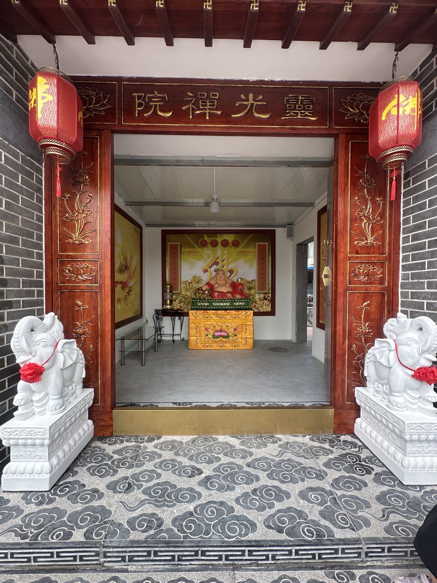 灵光禅院实景照片