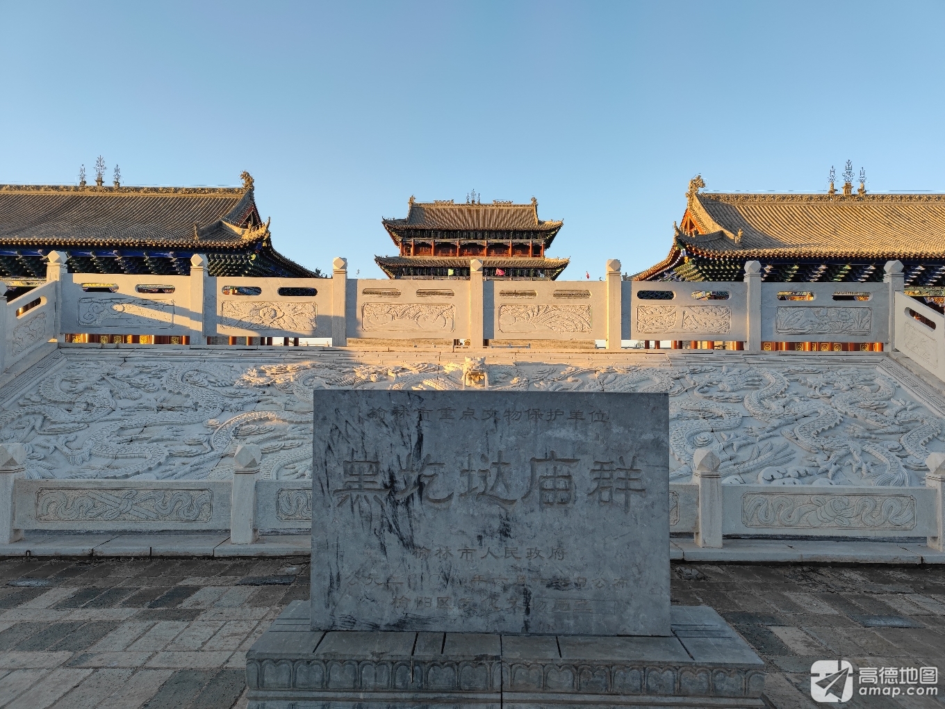上青山黑圪垯庙群实景照片