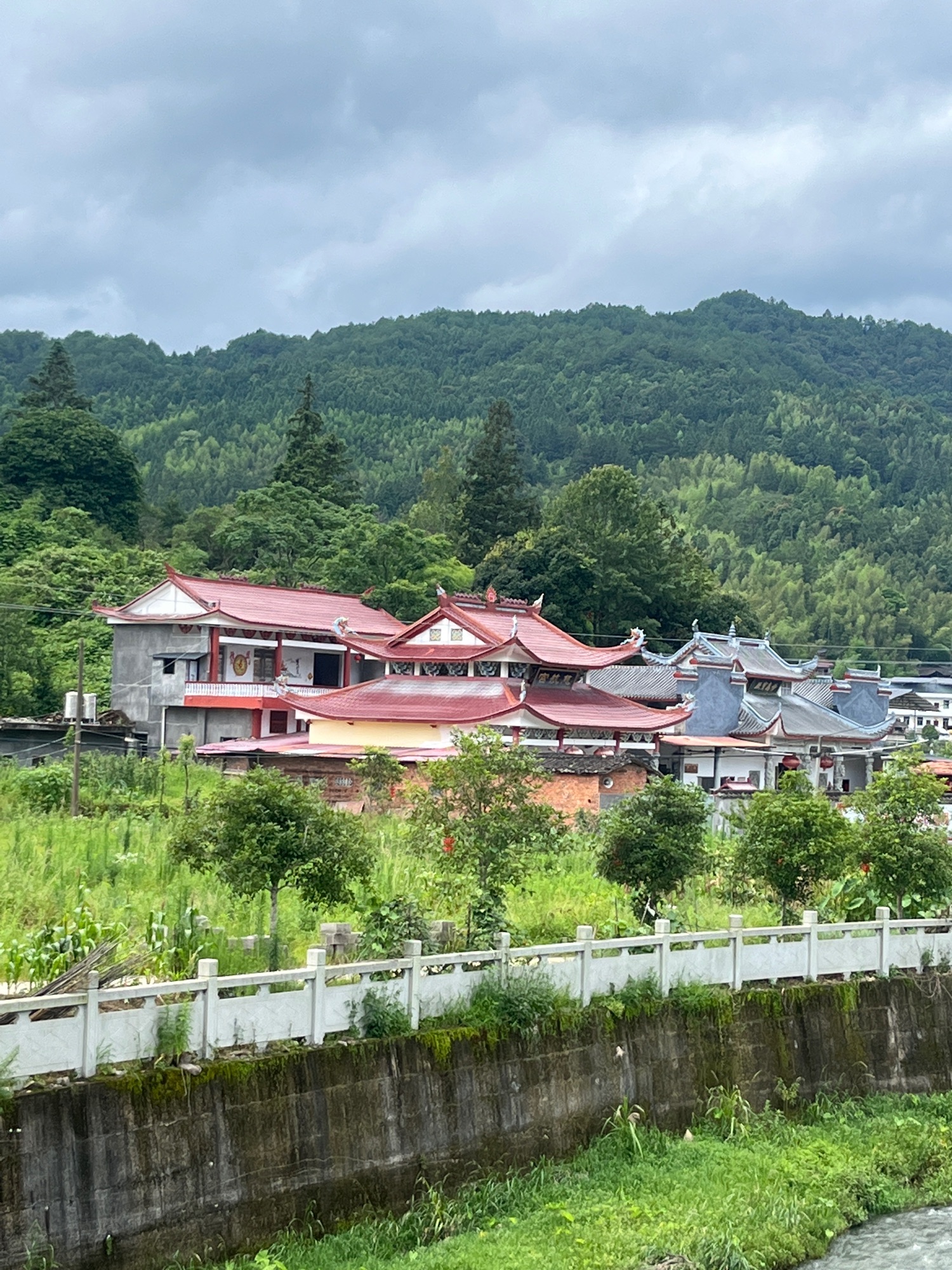 清流欧阳真仙庙实景照片