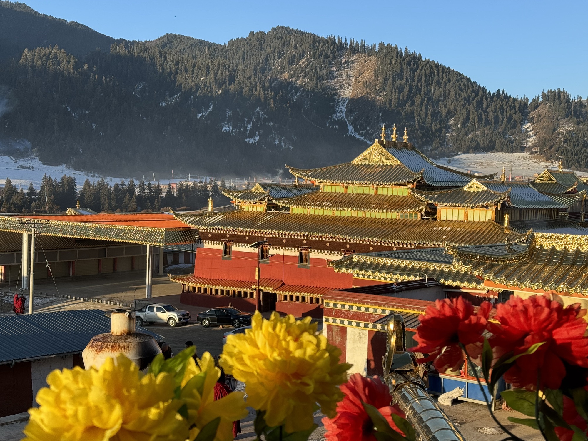 阿西尼巴寺实景照片