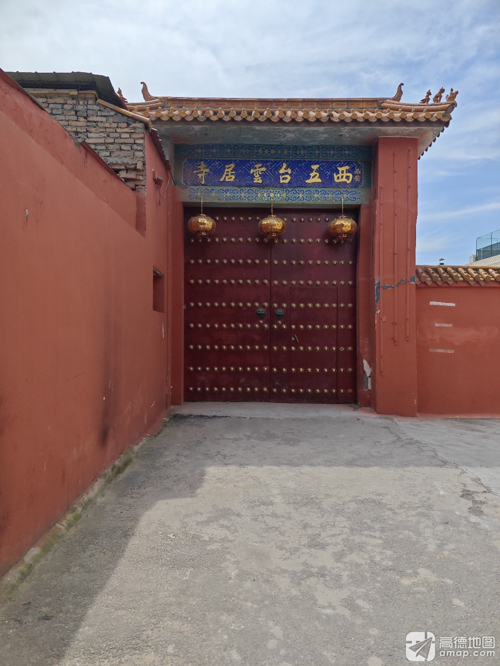 西五台云居寺实景照片