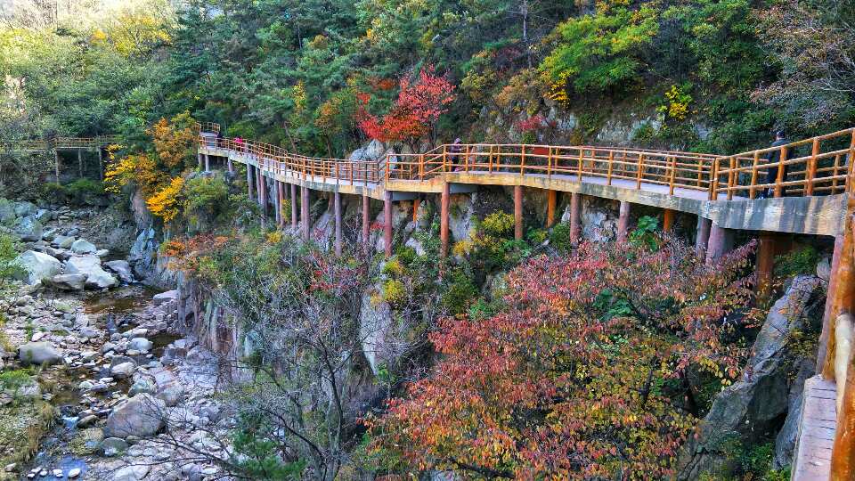 Laoshan Scenic Area Jiushui Excursion Area