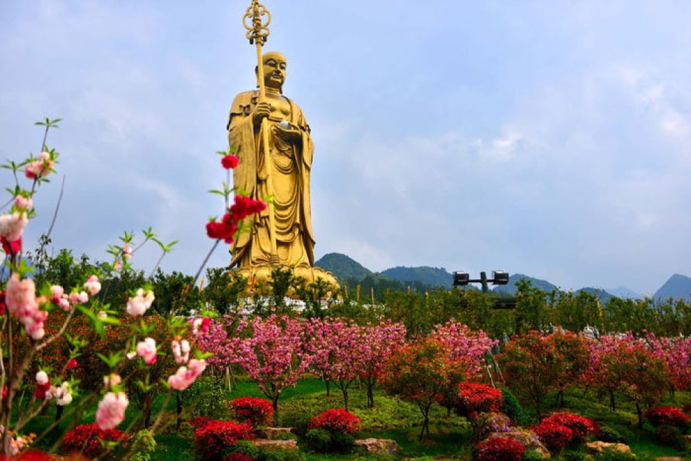 九华山大愿文化园景点图片