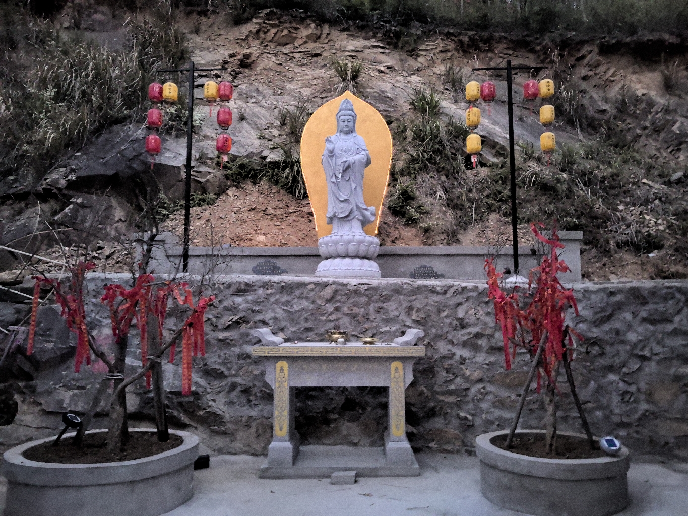 潜山腾云寺实景照片