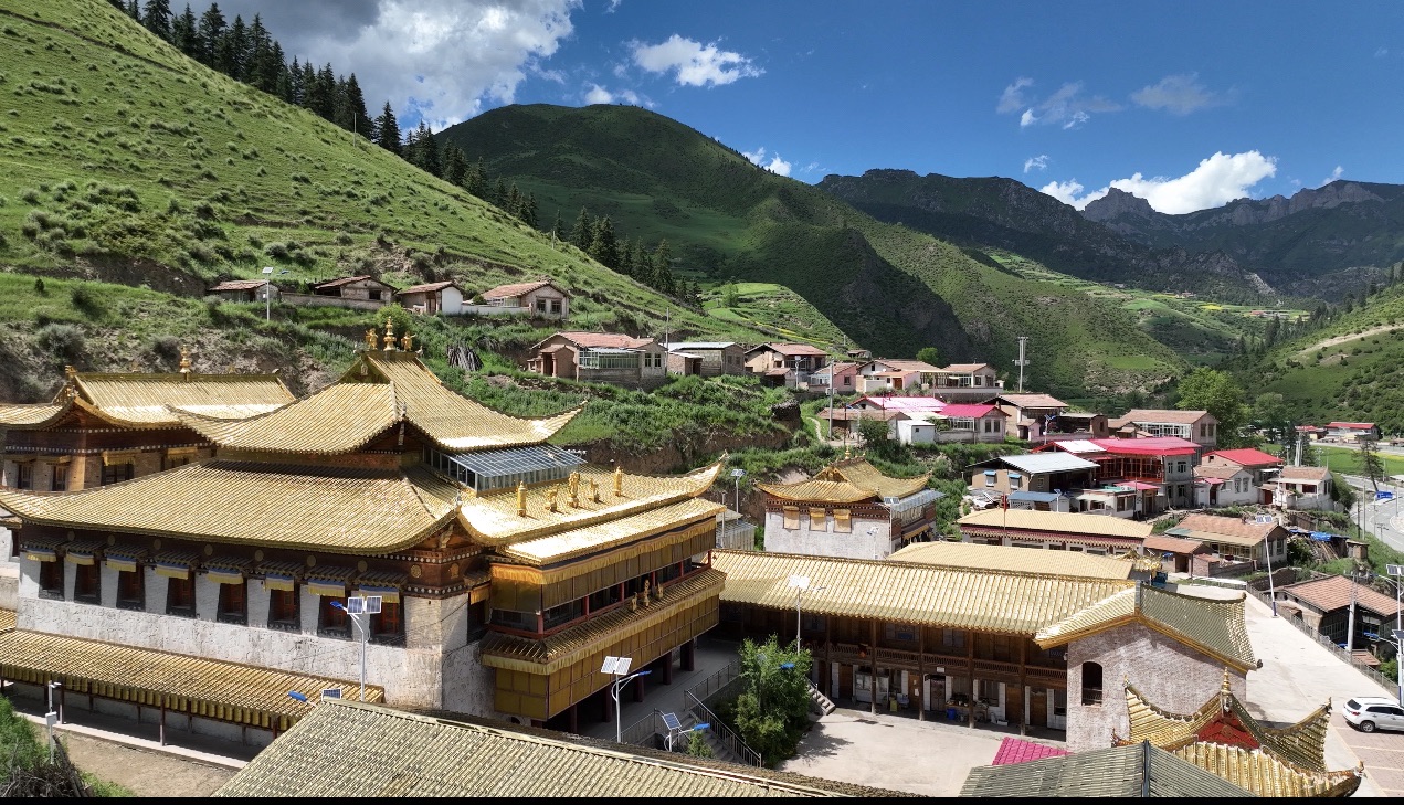 康多寺院实景照片