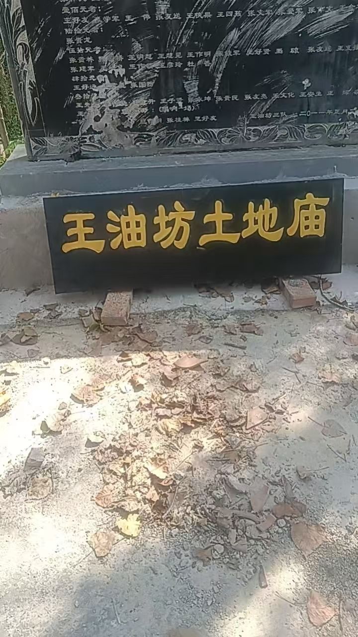 王油坊村土地庙实景照片