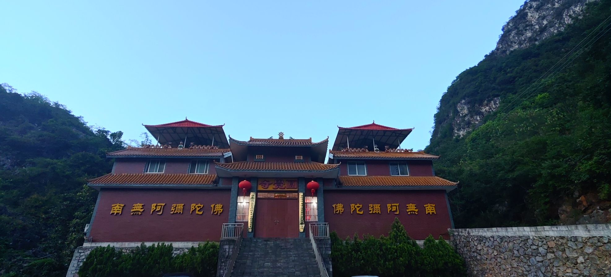 马山县圆觉寺实景照片